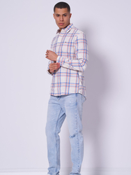 Tommy Jeans pánská bílá košile Poplin - M (YBH)