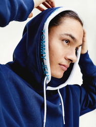 Tommy Hilfiger pánská modrá mikina Branded - M (C87)