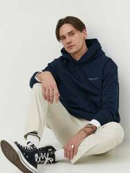 Tommy Jeans pánská tmavě modrá mikina - L (C1G)