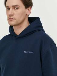 Tommy Jeans pánská tmavě modrá mikina - L (C1G)
