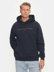 Tommy Jeans pánská tmavěmodrá mikina - XXL (C1G)