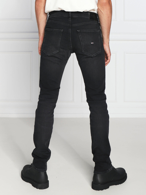 Tommy Jeans pánské černé džíny - 36/32 (1A5)