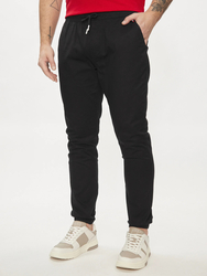 Tommy Jeans pánské černé joggers kalhoty  - L/S (BDS)