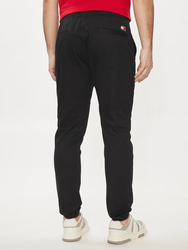 Tommy Jeans pánské černé joggers kalhoty  - L/S (BDS)
