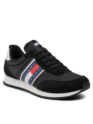 Tommy Jeans pánské černé tenisky - 41 (BDS)