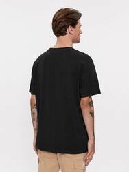Tommy Jeans pánské černé tričko LINEAR - M (BDS)