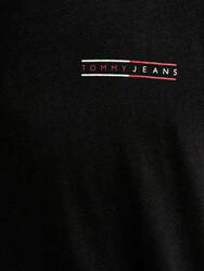 Tommy Jeans pánské černé tričko - S (BDS)