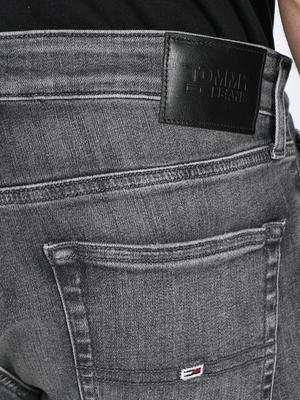 Tommy Jeans pánské šedé džíny - 38/34 (1BZ)