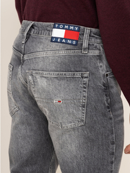 Tommy Jeans pánské šedé džíny  - 33/34 (1CD)