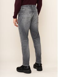 Tommy Jeans pánské šedé džíny  - 33/34 (1CD)