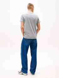 Tommy Jeans pánské šedé tričko - S (P6N)