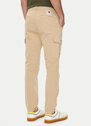 Tommy Jeans pánské béžové kalhoty - 31/32 (AB9)