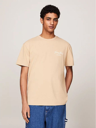 Tommy Jeans pánské béžové tričko - L (AB9)