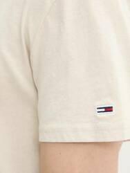 Tommy Jeans pánské béžové tričko - S (ACG)