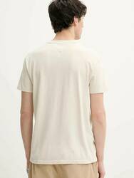 Tommy Jeans pánské béžové tričko - S (ACG)