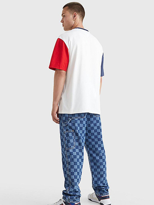 Tommy Jeans pánské tričko - M (YBR)
