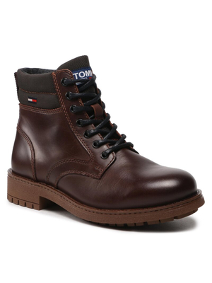 Tommy Jeans pánské hnědé boty - 41 (GT7)