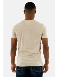 Tommy Jeans pánské krémové tričko - L (ACG)