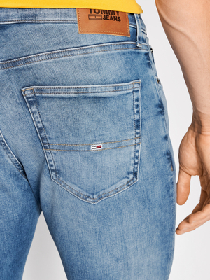 Tommy Jeans pánské světle modré džíny SCANTON  - 33/32 (1A5)