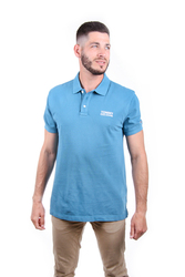 Tommy Jeans pánské modré polo Garment - S (413)