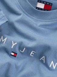 Tommy Jeans pánské modré tričko - L (DY6)