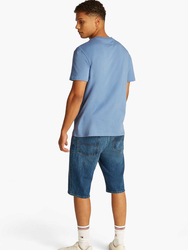 Tommy Jeans pánské modré tričko - S (DY6)