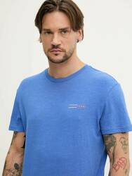 Tommy Jeans pánské modré tričko - L (C6E)