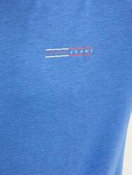 Tommy Jeans pánské modré tričko - L (C6E)