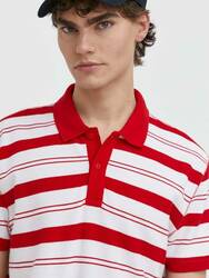 Tommy Jeans pánské pruhované polo - M (YBR)