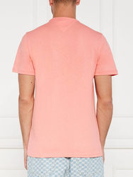 Tommy Jeans pánské růžové tričko - M (TIC)