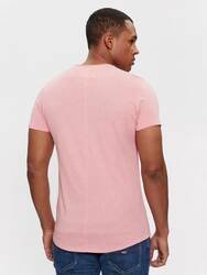 Tommy Jeans pánské růžové tričko - XL (TIC)