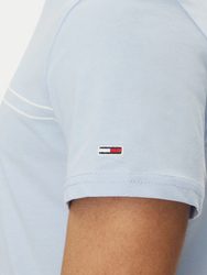 Tommy Jeans pánské světle modré tričko - L (C3Q)