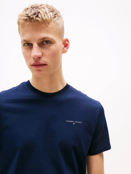 Tommy Jeans pánské tmavě modré tričko - XXXL (C1G)