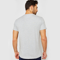 Tommy Jeans pánské šedé tričko Essential - S (038)