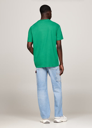 Tommy Jeans pánské zelené tričko - M (L30)