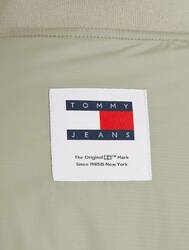 Tommy Jeans pánský šedo-zelený bomber - L (PMI)