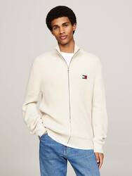 Tommy Jeans pánský krémový svetr - M (ACG)