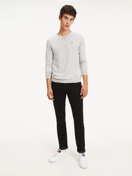 Tommy Jeans pánské černé džíny SCANTON - 30/32 (008)