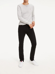 Tommy Jeans pánské černé džíny SCANTON - 30/32 (008)