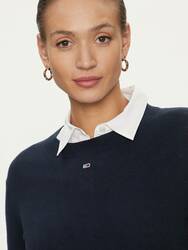 Tommy Jeans dámský černý svetřík - XL (BDS)