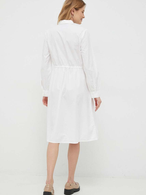 Tommy Hilfiger dámské bílé košilové šaty  - 34 (YCF)