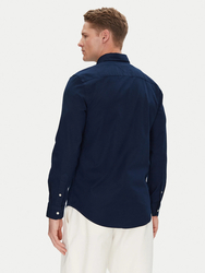 Tommy Hilfiger pánská tmavě modrá košile - S (DCC)
