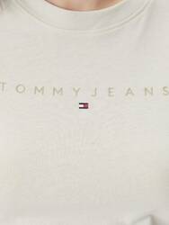 Tommy Jeans dámské béžové tričko - XS (ACG)