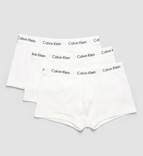 Calvin Klein sada pánských bílých boxerek ve vel. XS