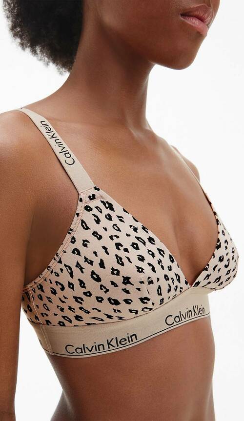 Calvin Klein dámská vzorovaná podprsenka