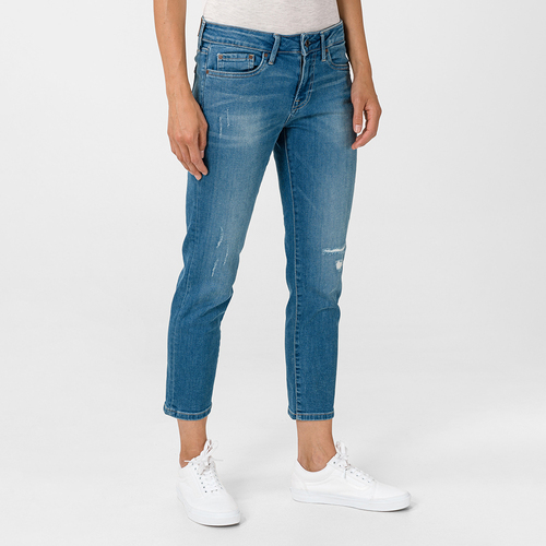 Pepe Jeans dámské modré džíny Jolie