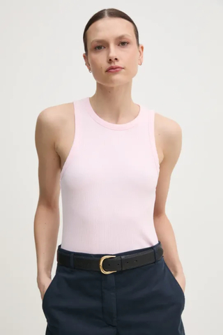 Tommy Hilfiger dámské růžové tílko