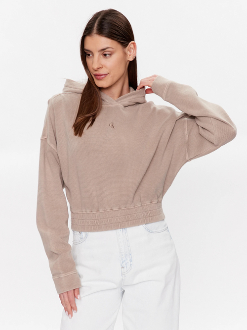 Calvin Klein dámská béžová mikina