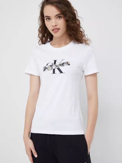 Calvin Klein dámské bílé tričko