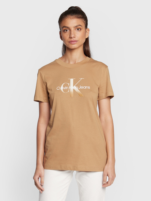 Calvin Klein dámské hnědé tričko